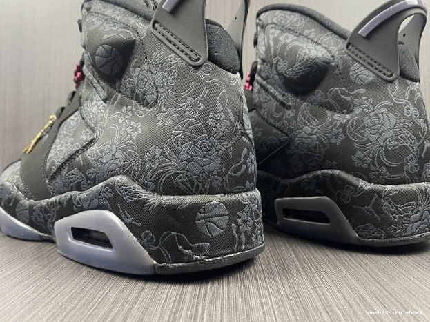 Rep (W) DB9818-001 Jordan Retro Triple 6 Black SD 0705